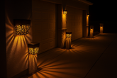 Solar Fence Lights – 6-Pack, Cool White, IP65 Waterproof